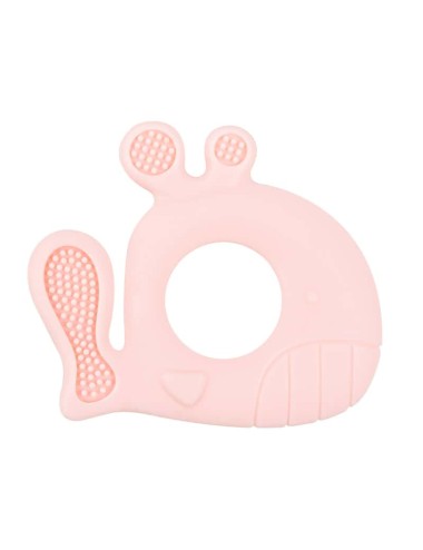 Mordedor Silicona Ballena Rosa