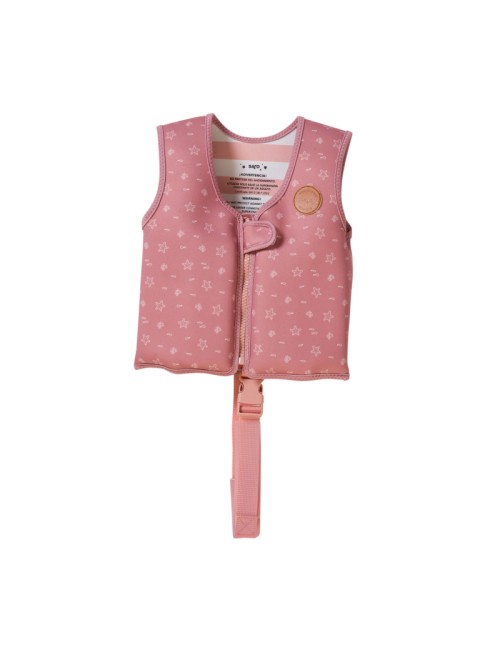 Chaleco Flotador T.M 3-6 Años Rosa