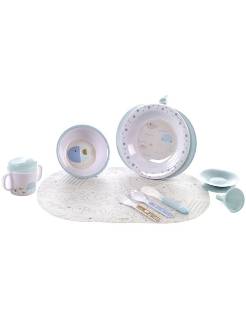 Set Vajilla Plato Term. Lazuli Blue