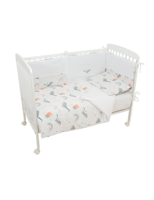 Set 3 Piezas Cuna Moby Blanco